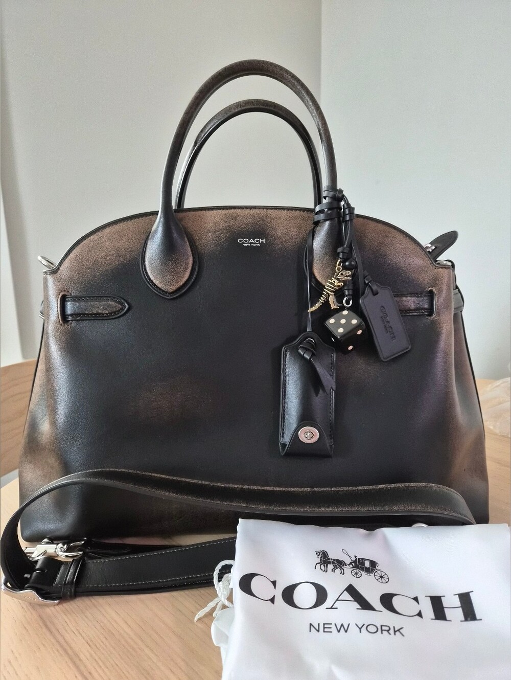 Coach Soft Empire Carryall Bag 40 in Loved Leather
